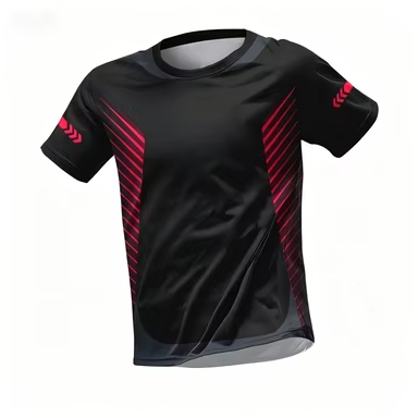 Badminton Kids - Kaos Olahraga Fitness Lengan Pendek Kasual