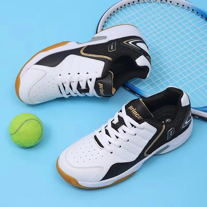 Badminton Tournament - Sepatu Bulu Tangkis Kulit Pria Wanita