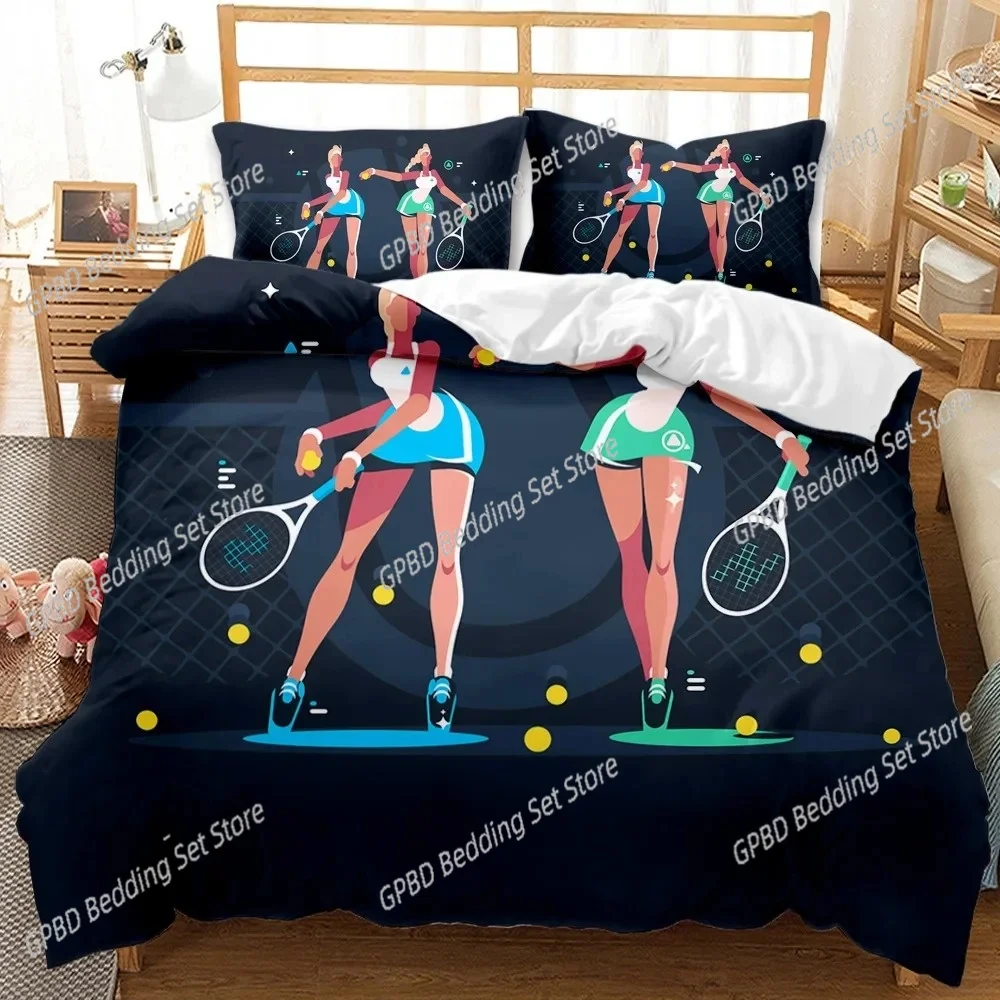 Badminton Queen - Set Sprei Motif Olahraga Taekwondo Ski