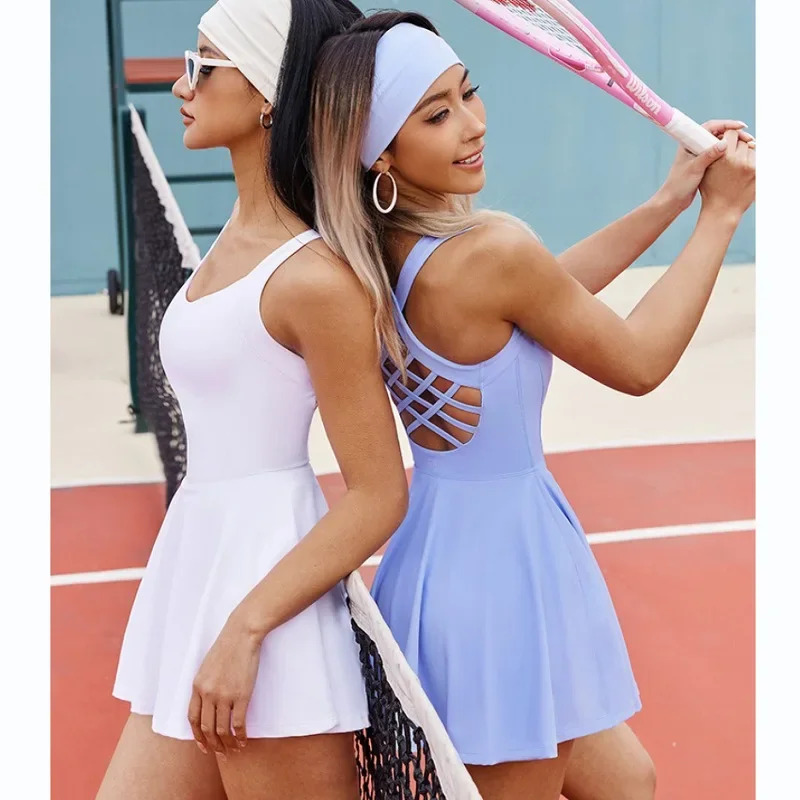 Badminton Queen - Gaun Tenis Wanita 2026 Model Terusan