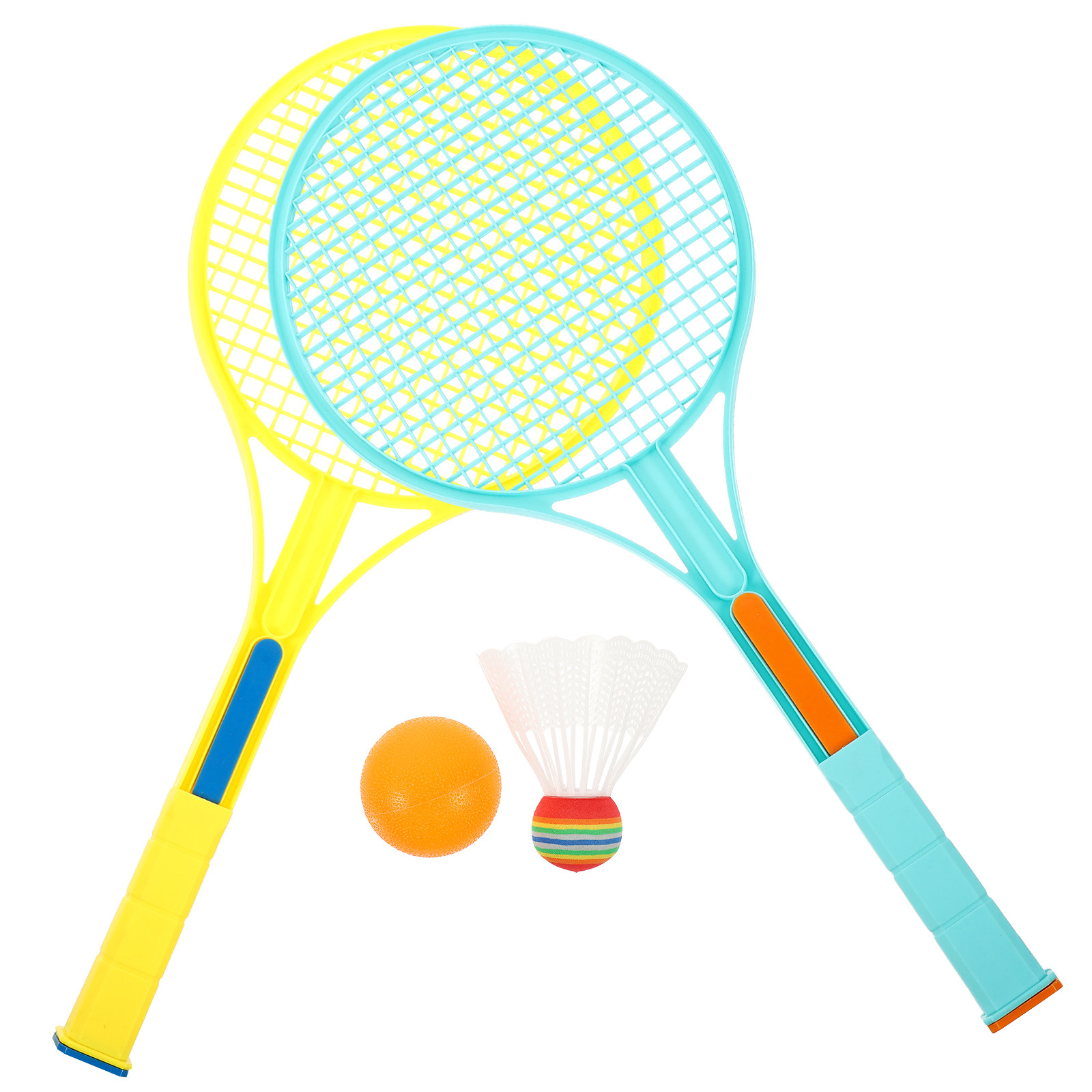 Badminton Kids - 1Set Set Raket Bulu Tangkis untuk