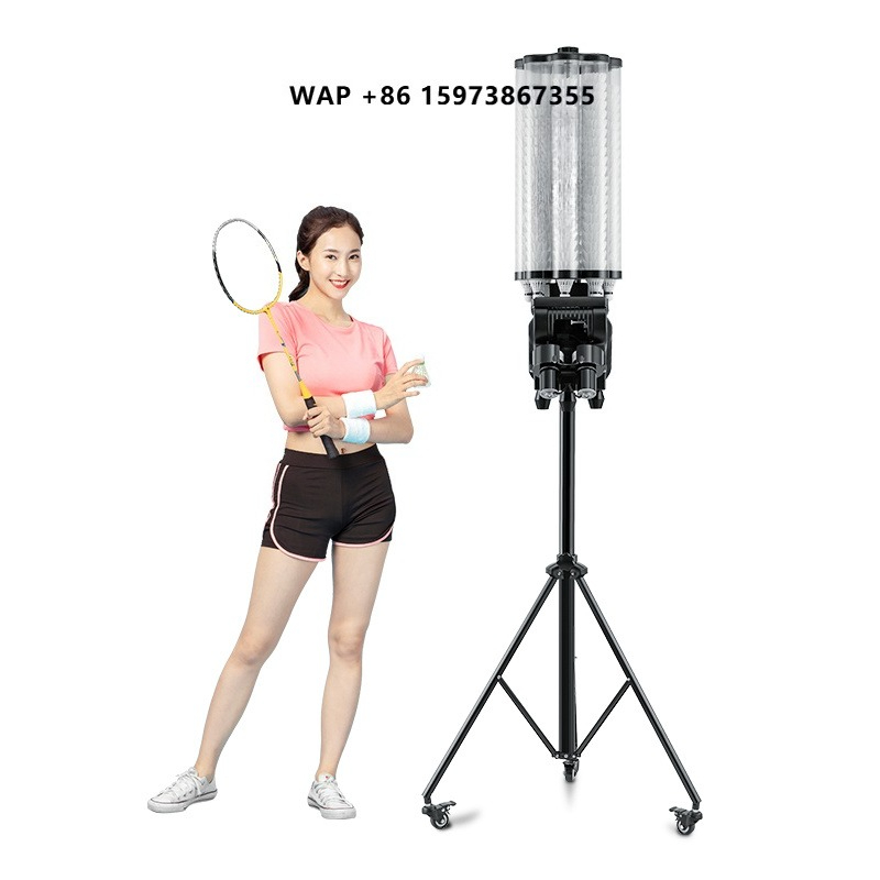 Badminton Shuttlecock - Mesin Tembak Bulu Tangkis Pintar Siboasi,