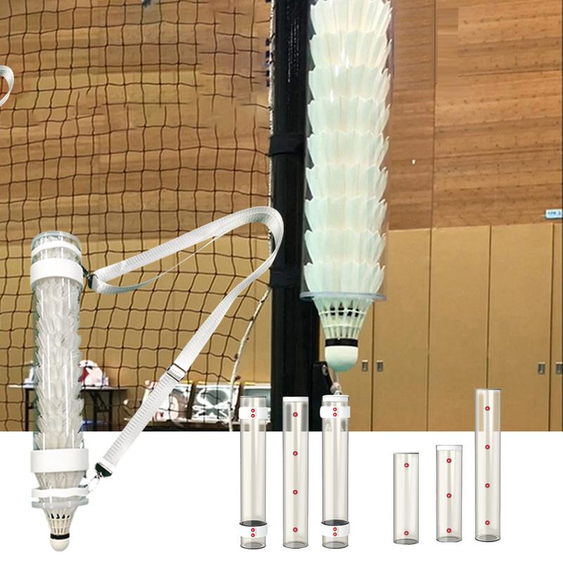 Badminton Shuttlecock - Kok tabung penyimpanan bola bulutangkis, wadah