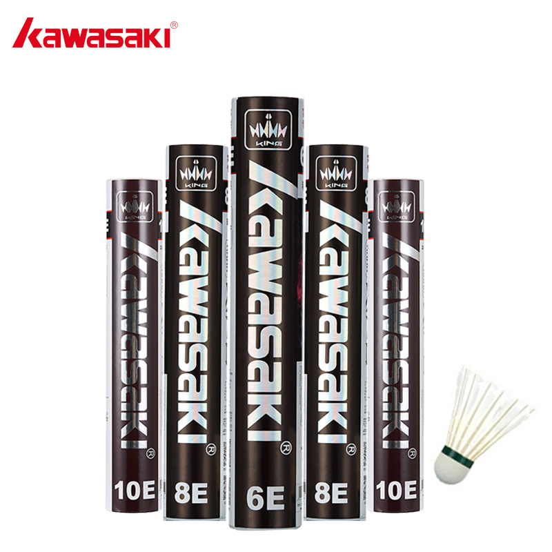 Badminton Raket - Kawasaki Shuttle Bulutangkis KING 8E/10E Shuttlecock