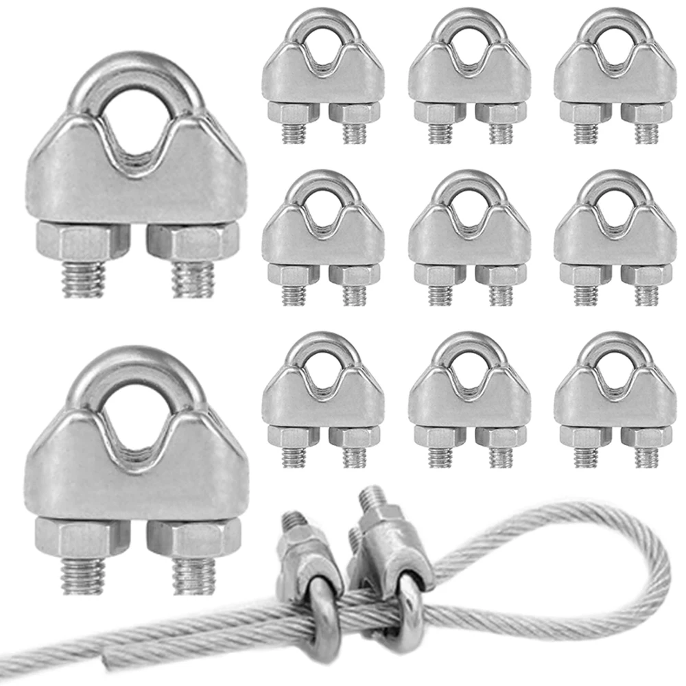 12 Buah Klem Kabel Tipe U M3 3 - String Tension Clip ulasan dan harga