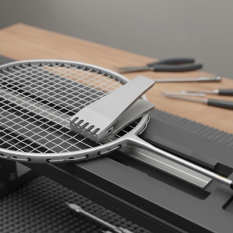 Penjepit Raket Bulu Tangkis Ko - Badminton Rs ulasan dan harga
