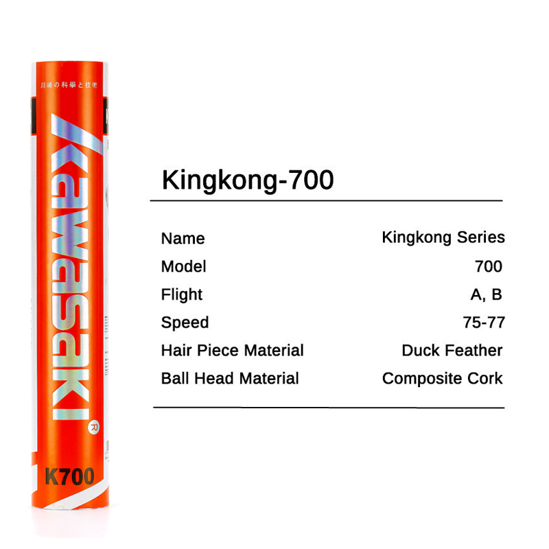 Kawasaki Shuttlecock King Kong - Badminton Raket ulasan dan harga