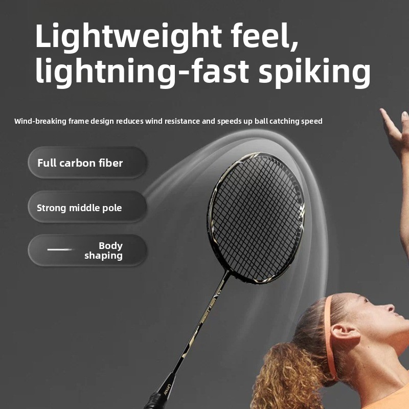 Raket Bulu Tangkis Karbon Graf - Badminton Raket ulasan dan harga