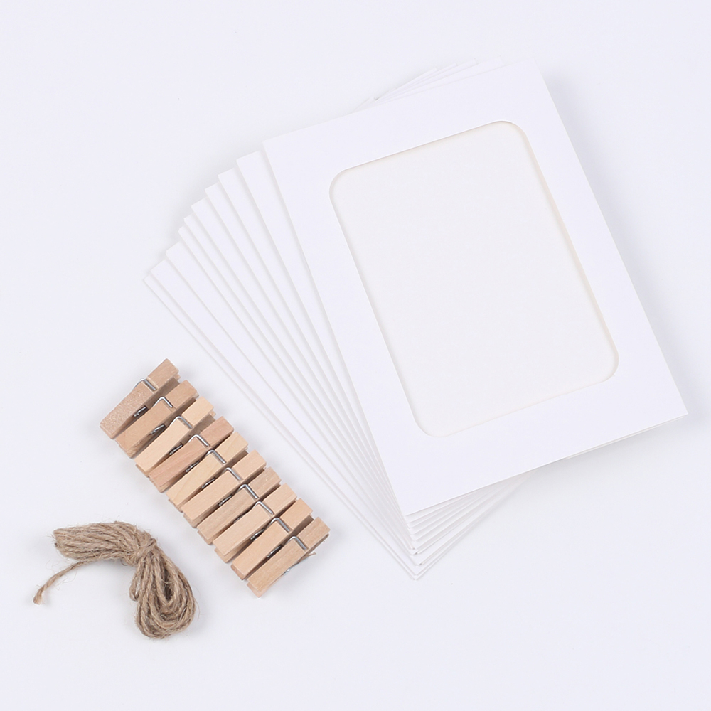 10 Buah Set Bingkai Foto Kerta - String Tension Clip ulasan dan harga
