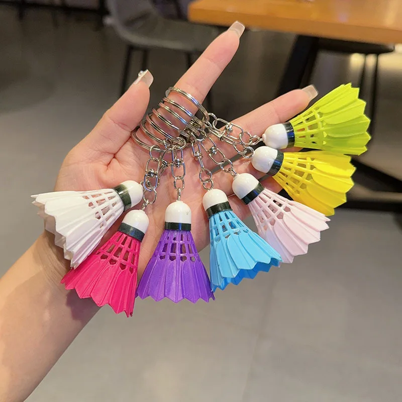 Gantungan Kunci Bulu Tangkis M - Badminton Shuttlecock ulasan dan harga