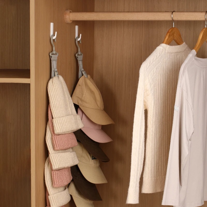 Rak Gantungan Topi untuk Lemar - String Tension Clip ulasan dan harga