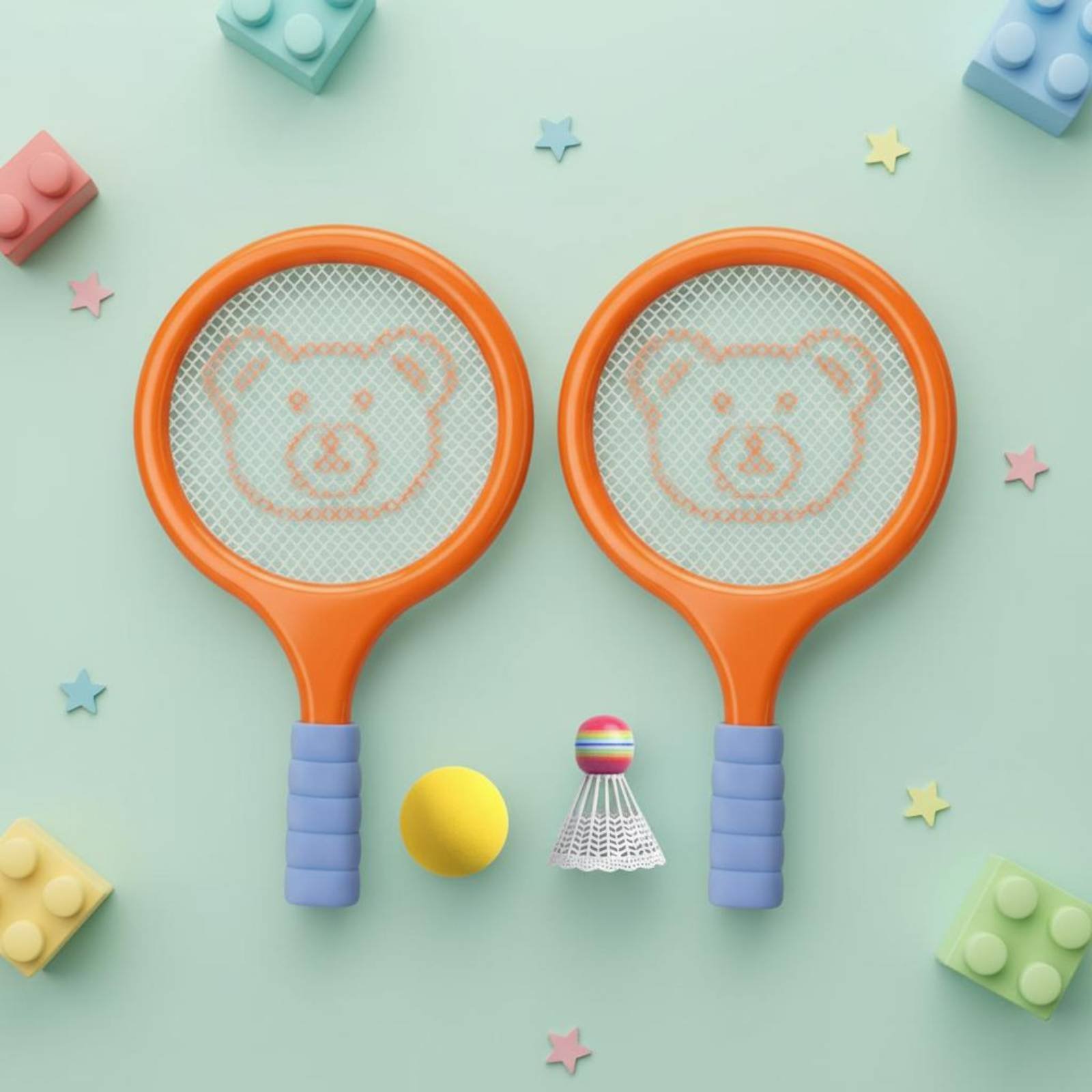 Set Raket Permainan Orang Tua  - Badminton Kids ulasan dan harga
